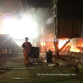 Iron/steel bar rotary melting furnace for foundry factory
